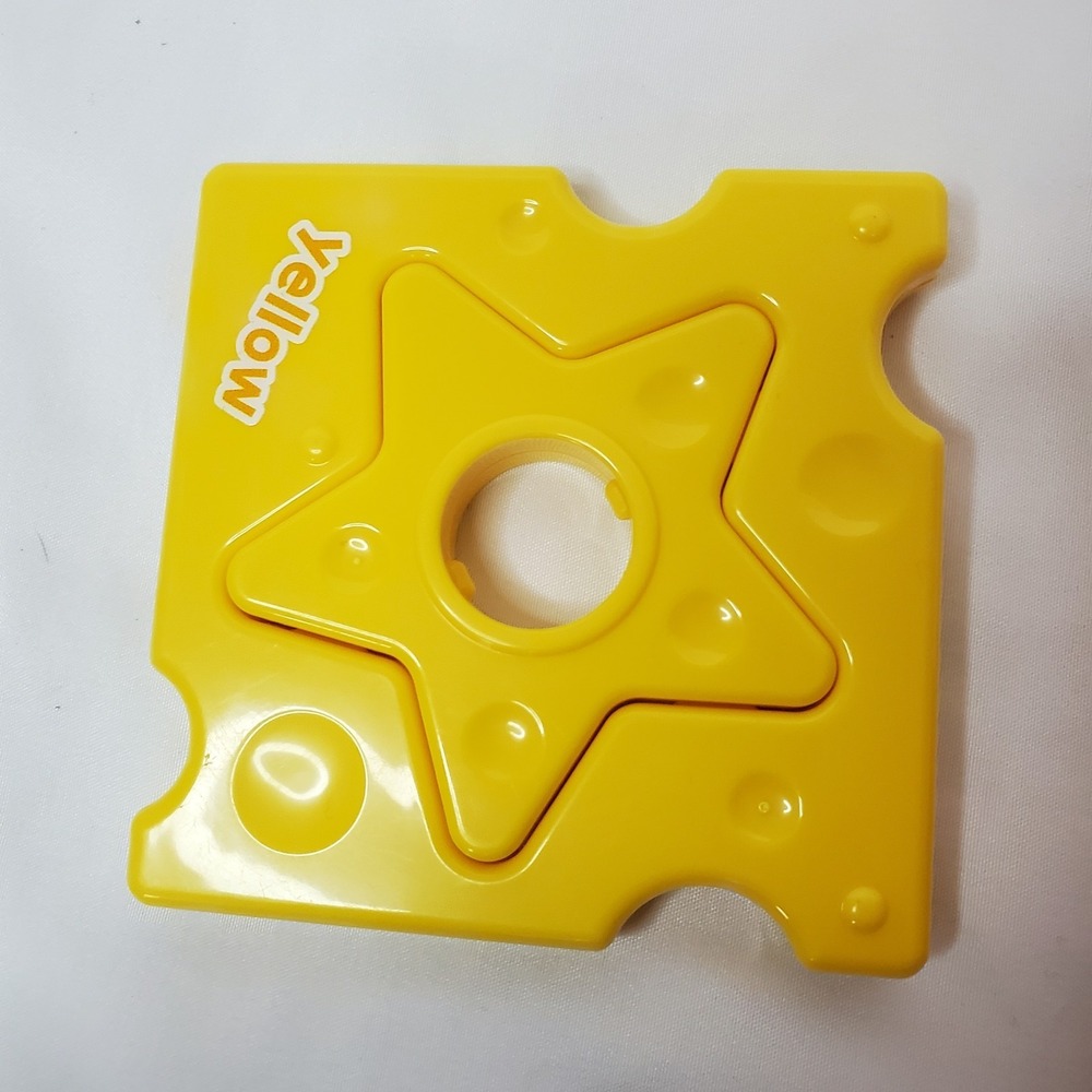 LeapFrog 4-in-1 Learning Hamburger Stacking Baby Toy Replacement CHEESE STAR